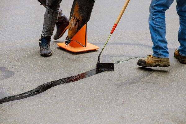 Cost of Parking Lot Crack Sealing in Kernersville